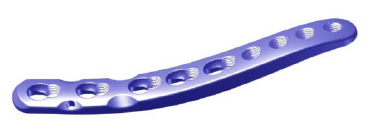 Placa de bloqueo de clavícula superior 3.5 mm