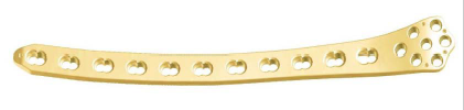 Placa de bloqueo para fémur distal de 4,5 mm