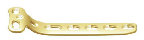 Placa LCP en T de 4,5 mm